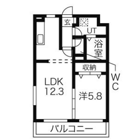 フォレストステージエフの物件間取画像